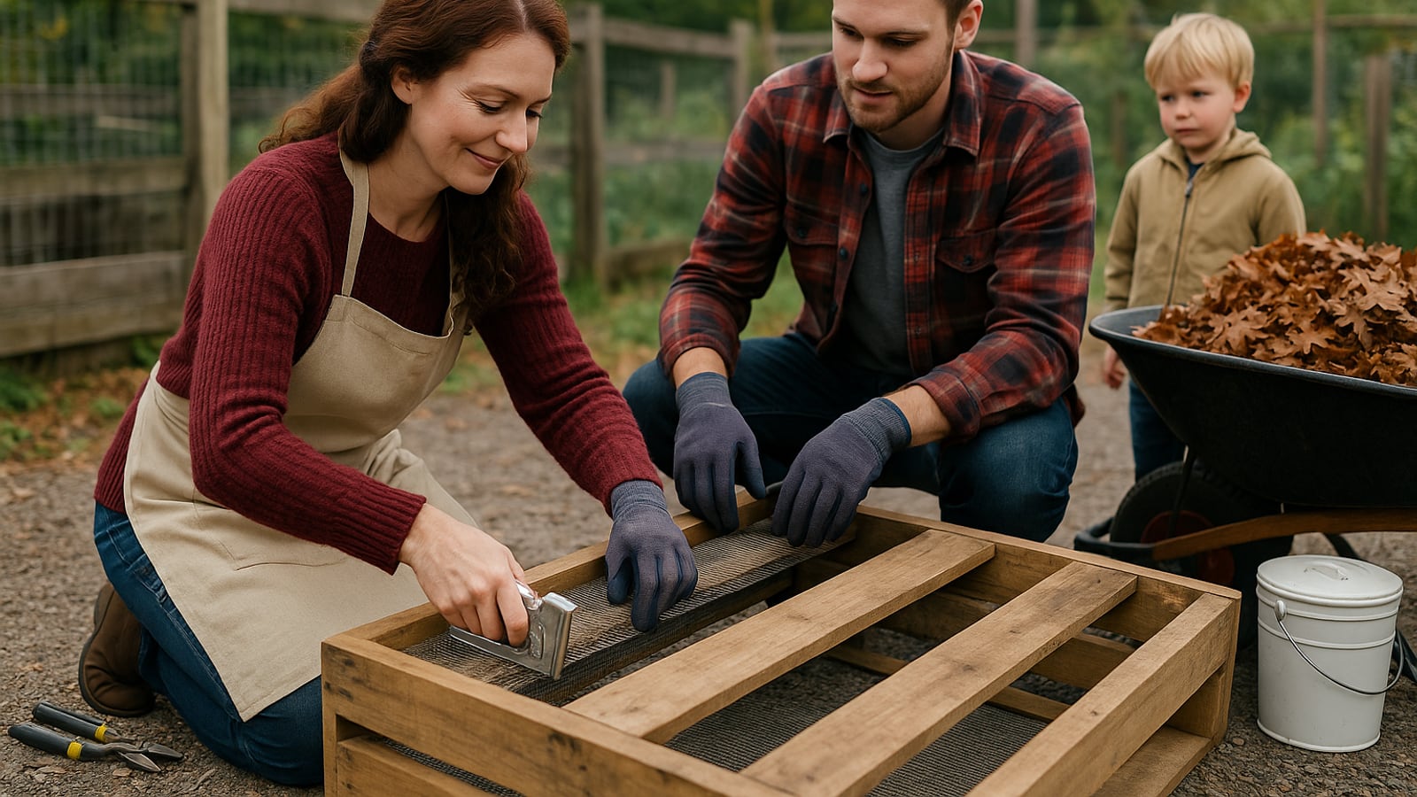 Compost That Doesn't Stink or Feed the Rats