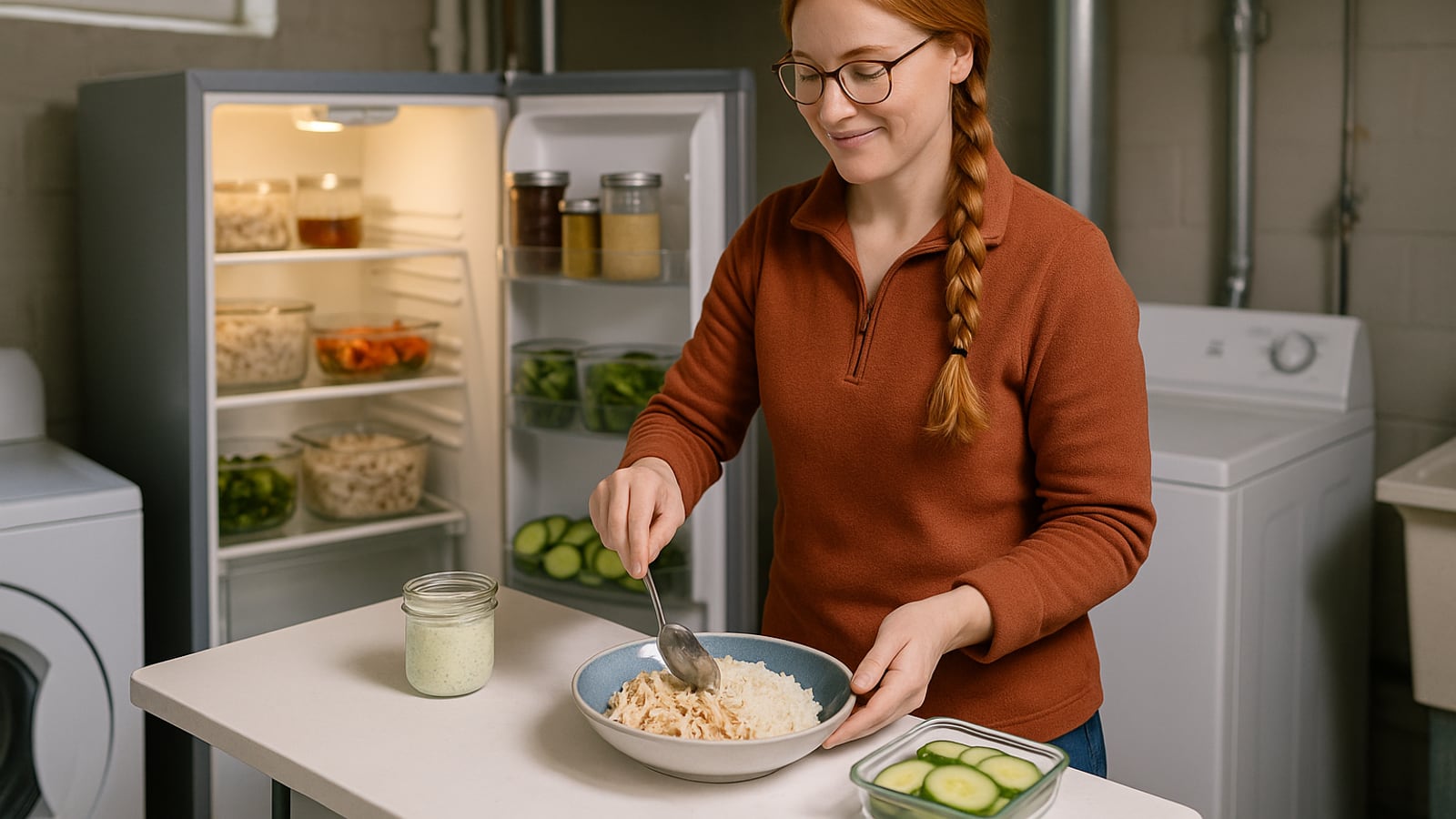 Cook components, not meals, and Wednesday stops being grim