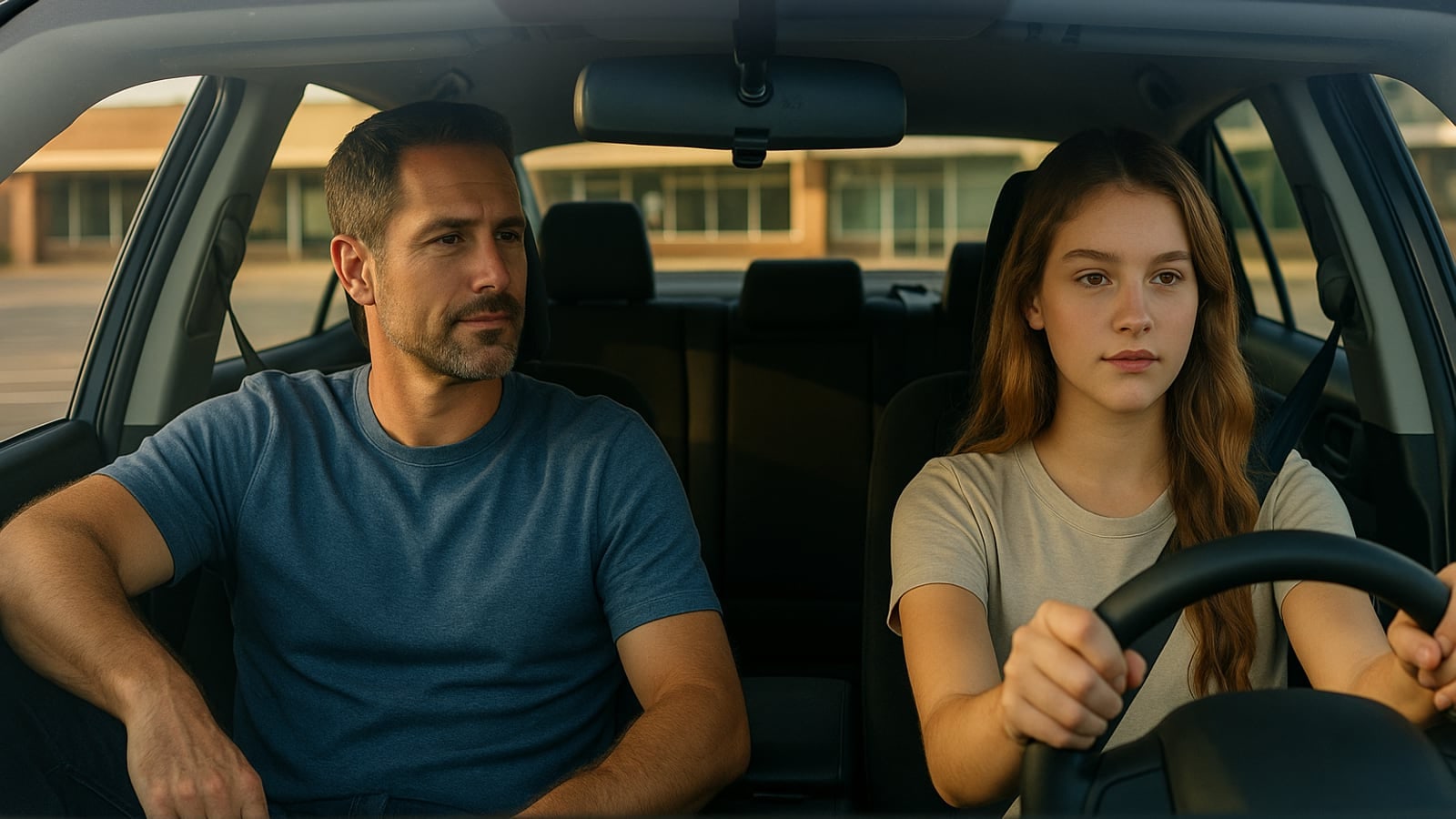 Drive like the calmest person in the car
