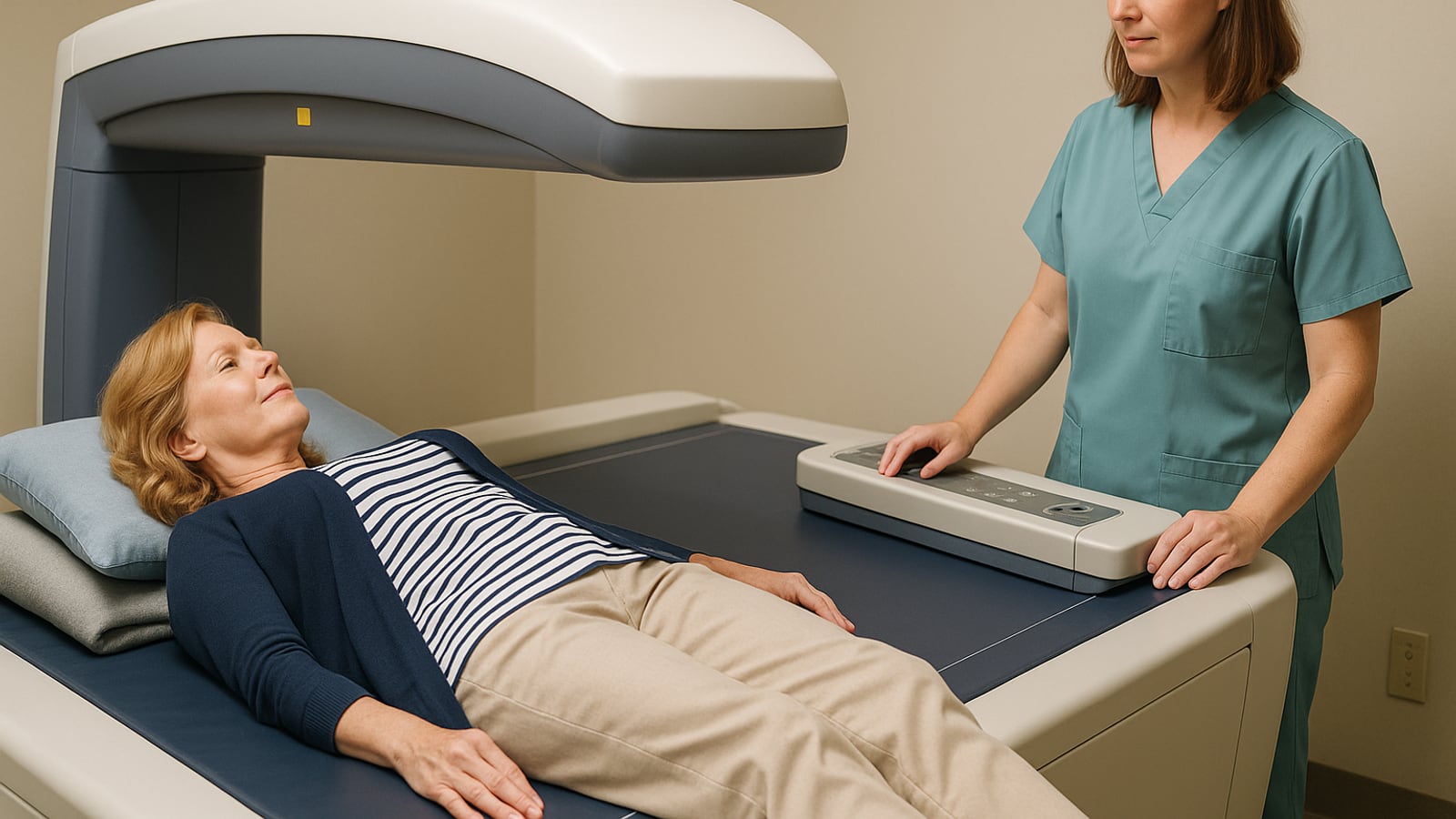 Get the bone scan, then go lift something heavy