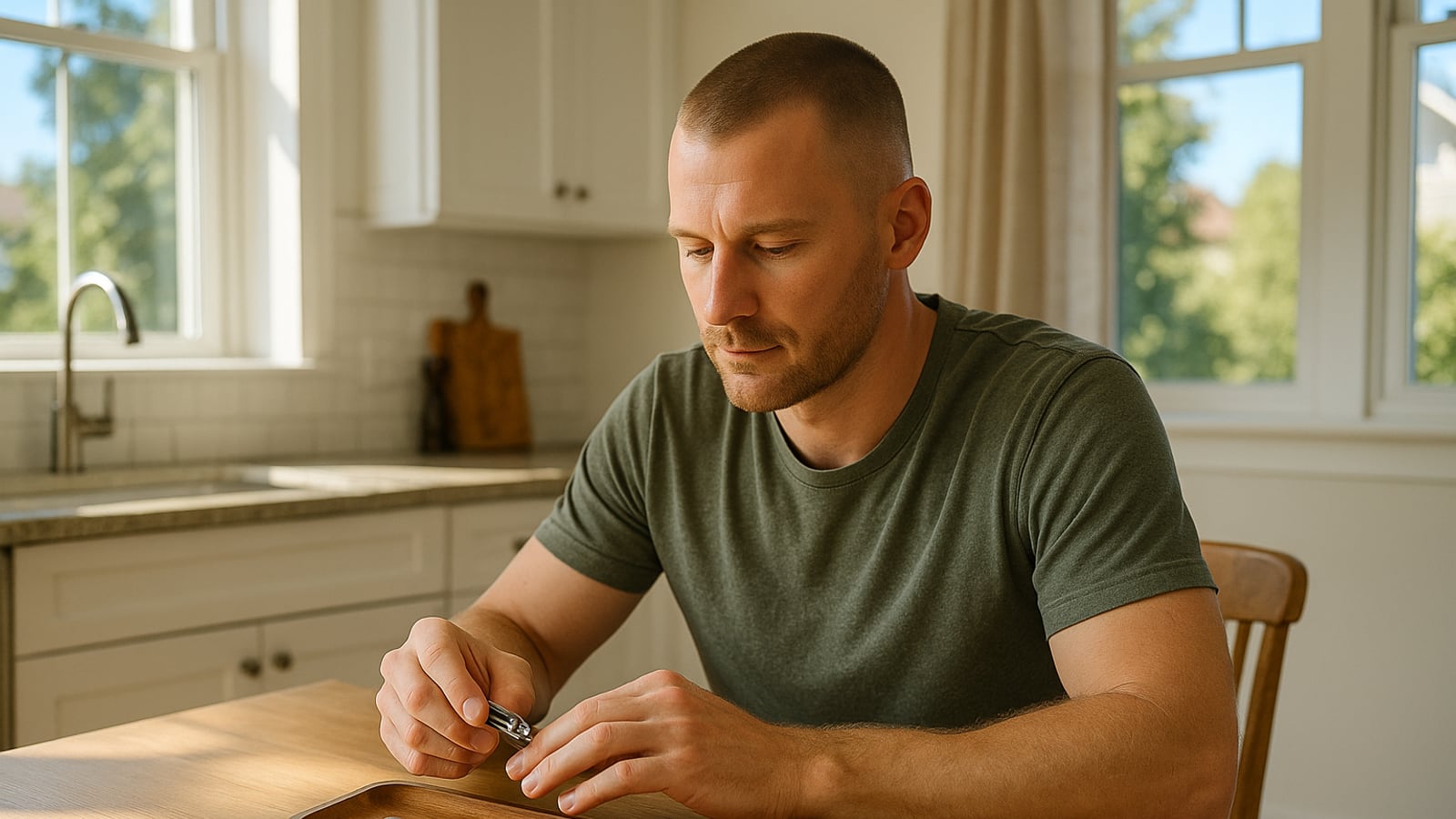 Hands and nails, sorted in two minutes a day