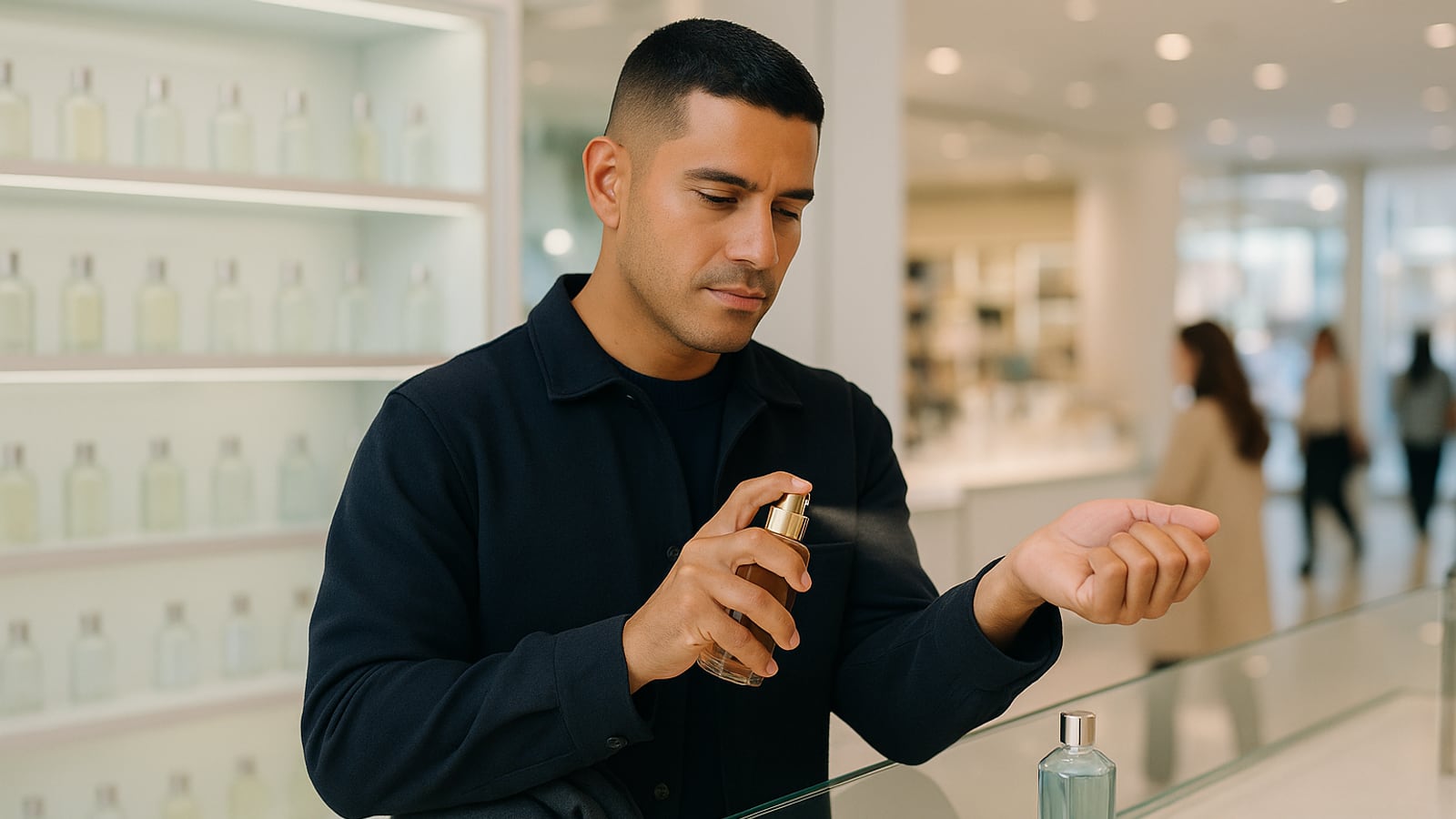 Heat does half the work of your cologne