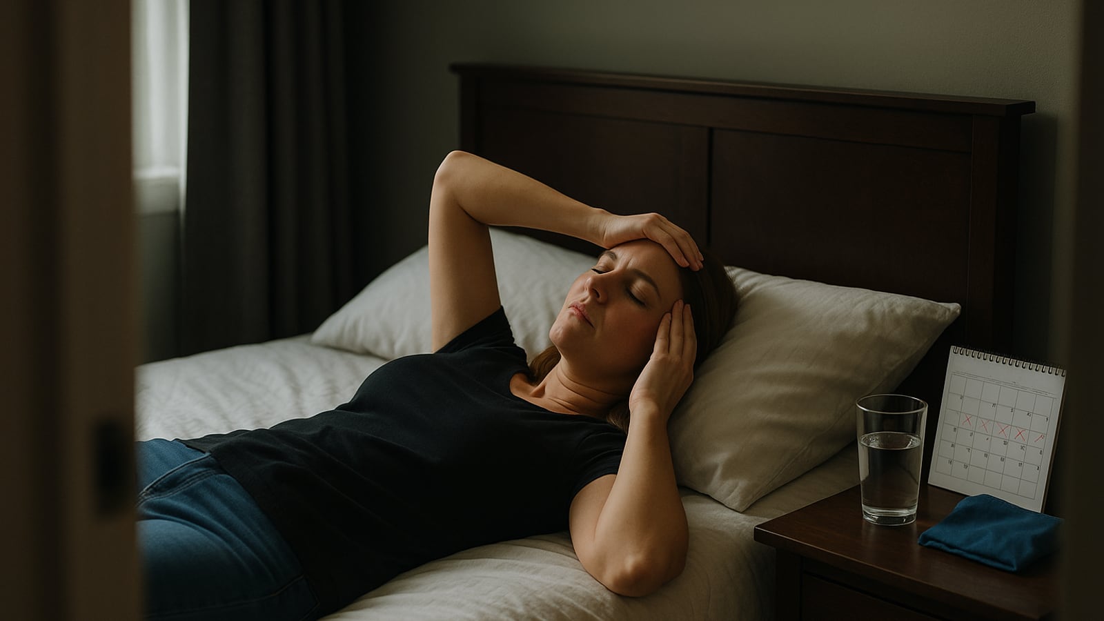 Migraine keeps a calendar and it looks like your cycle