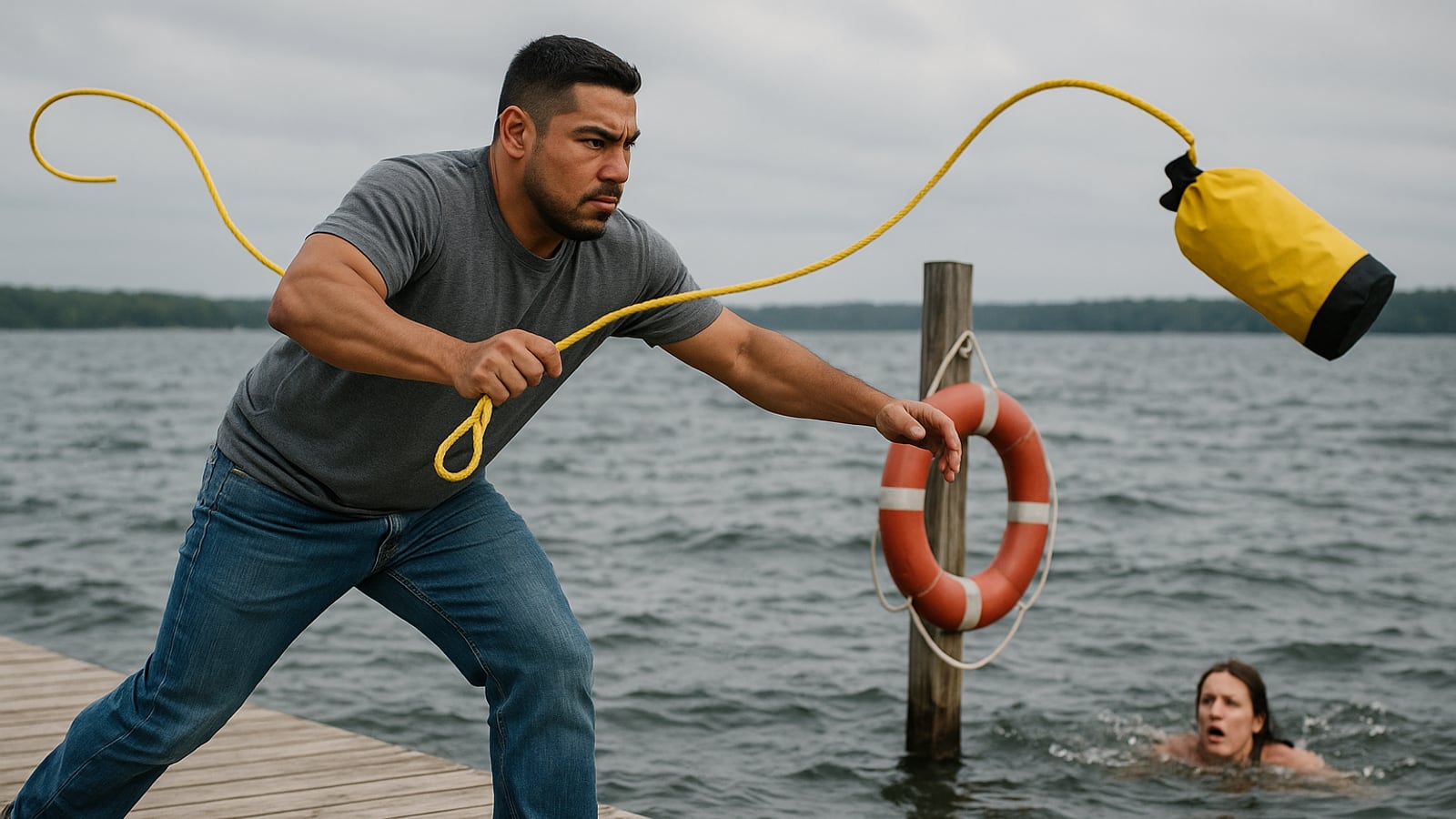 Pulling Someone Out of the Water Without Drowning Yourself