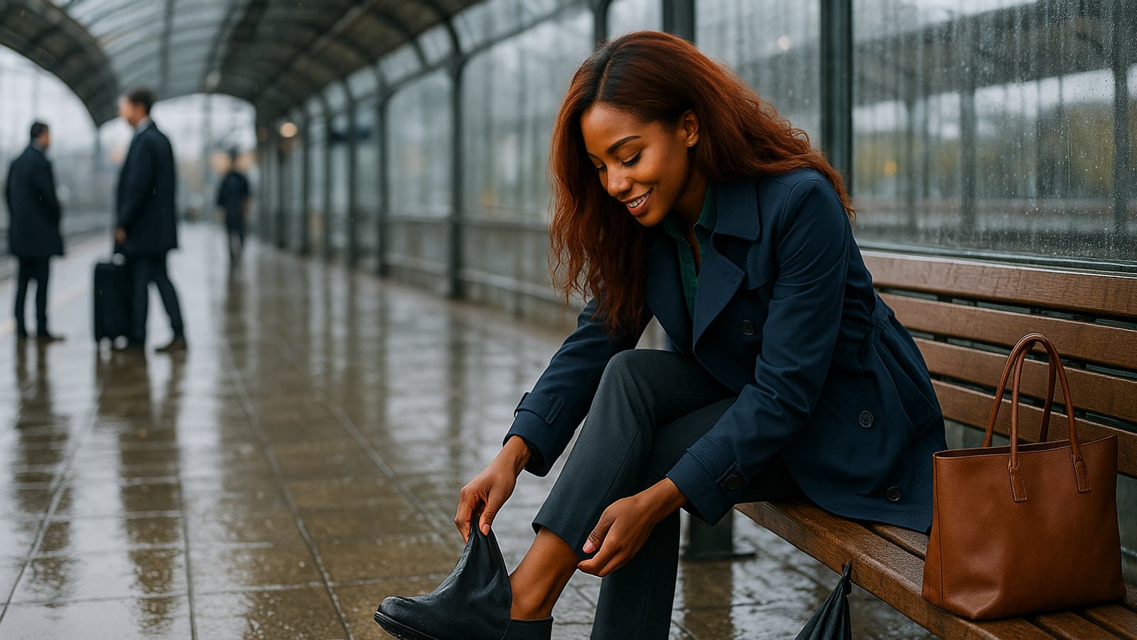 Rain gear that doesn't look like hiking kit