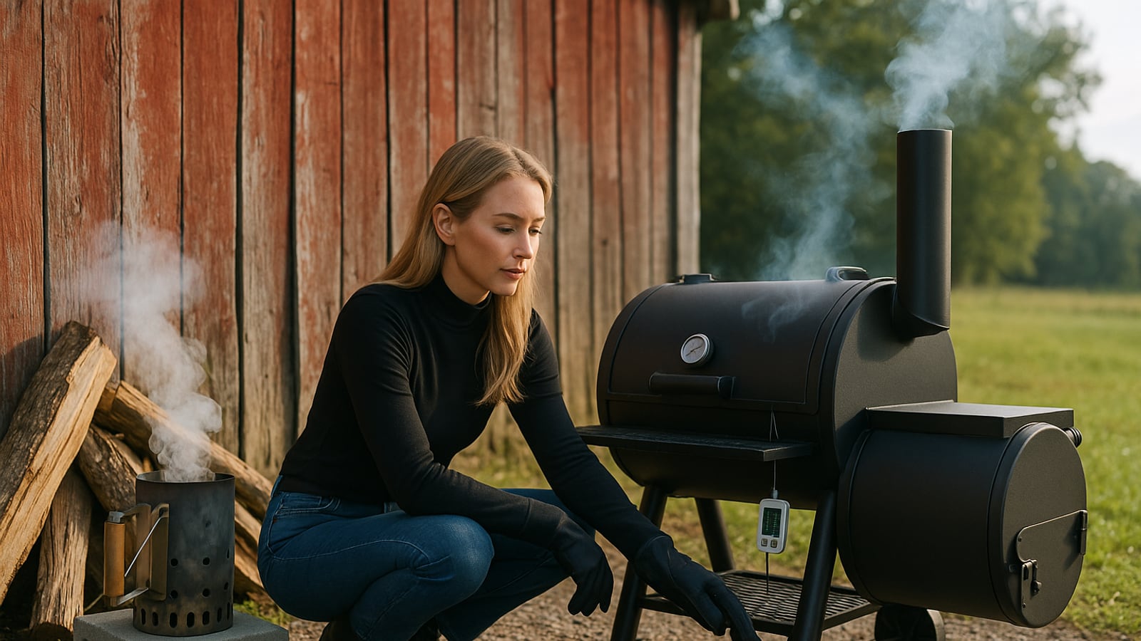 Run a smoker for the first time without wrecking the meat