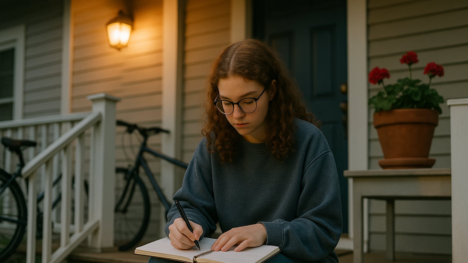 Stop writing what happened and start writing what you think