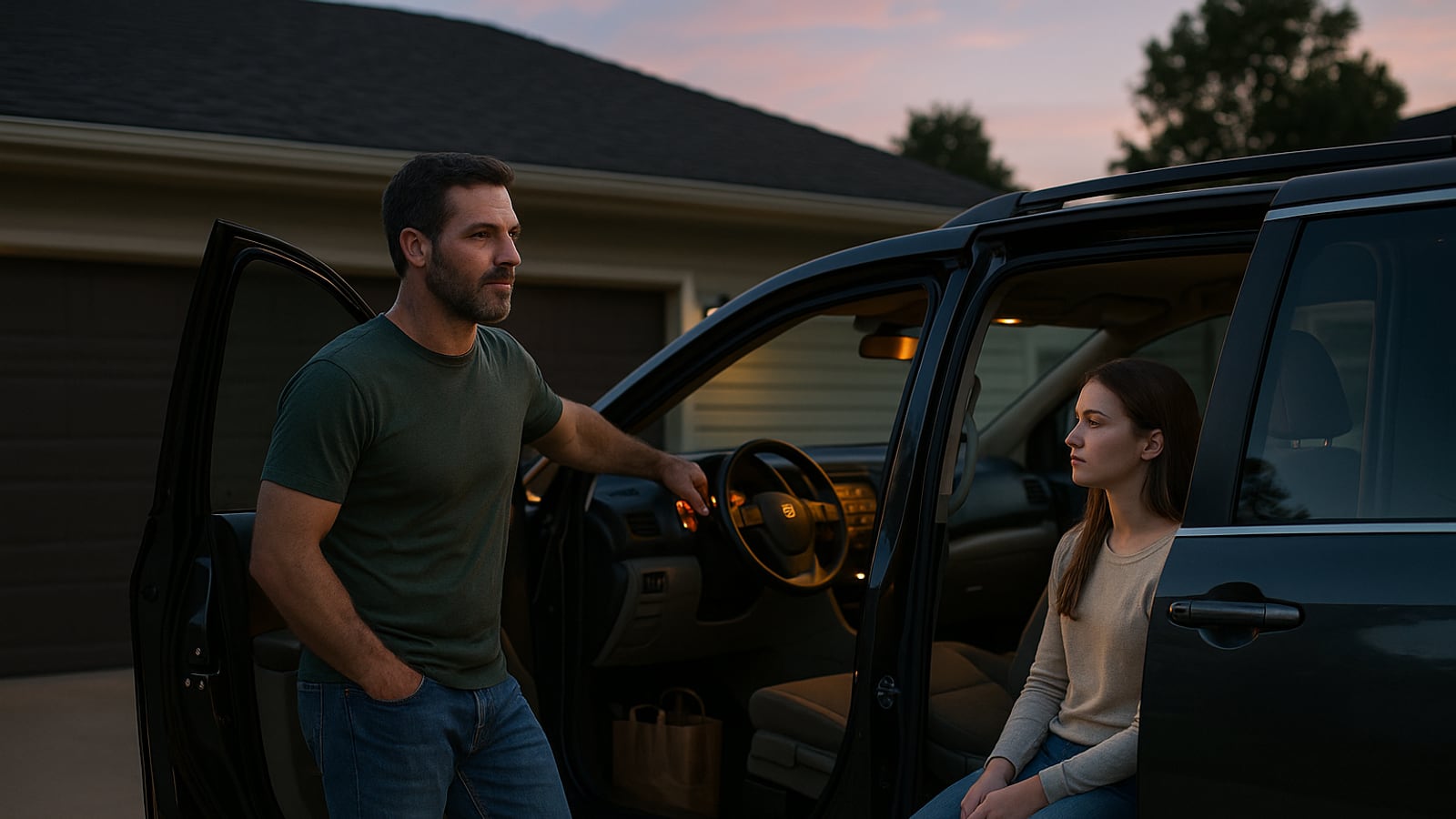 The car is where your teenager will actually talk to you
