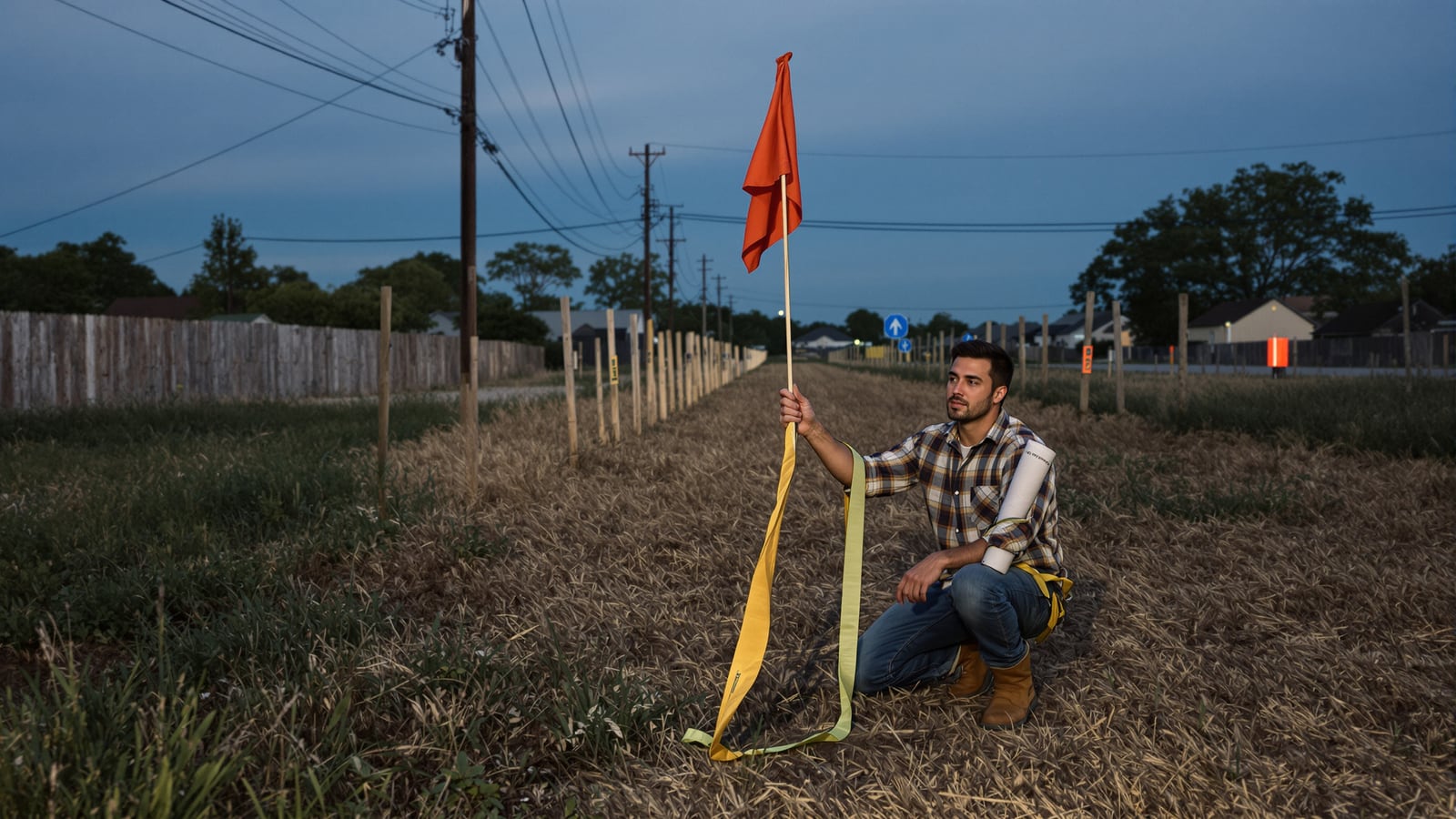The strip of your lot that isn't entirely yours
