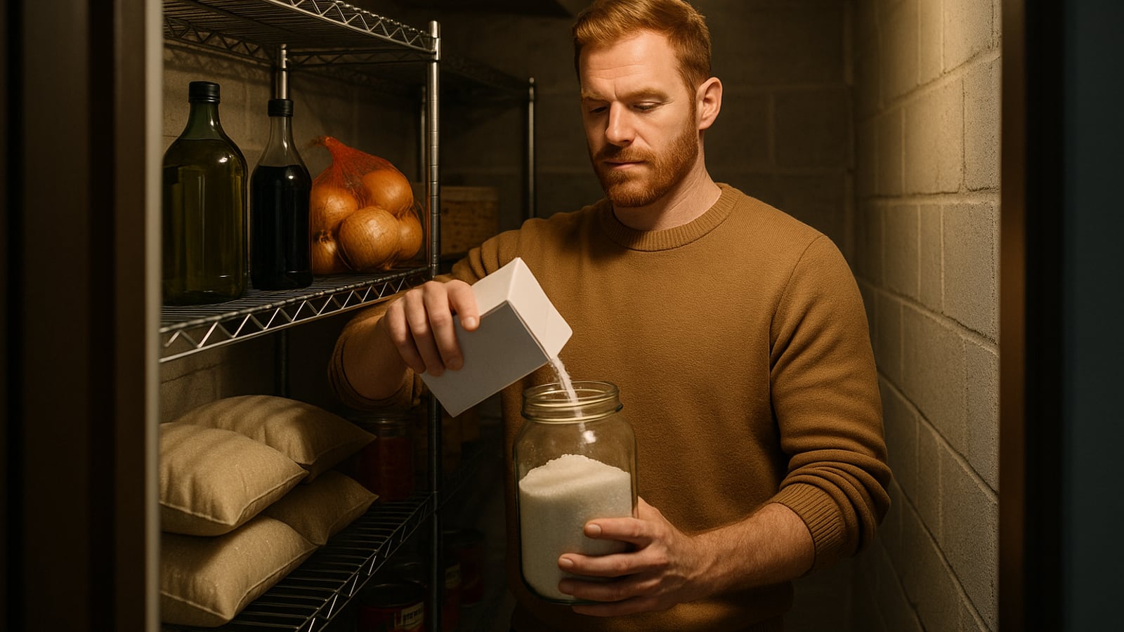 What goes on each pantry shelf, and what doesn't