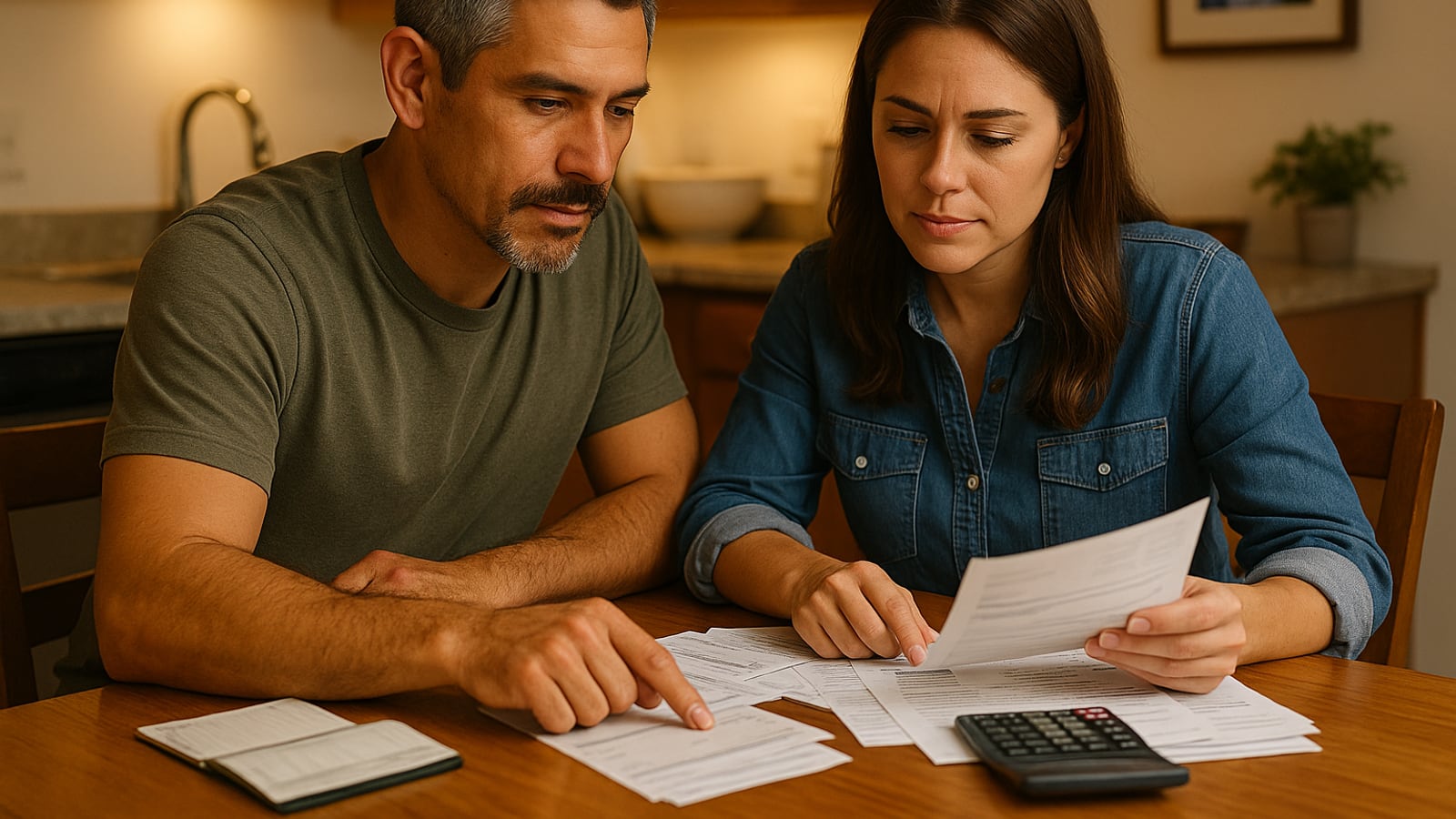 When you and your wife don't agree about money