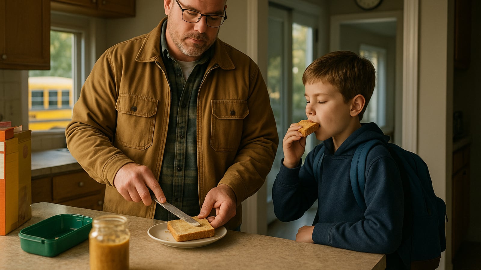 Working nights doesn't mean you're an absent father