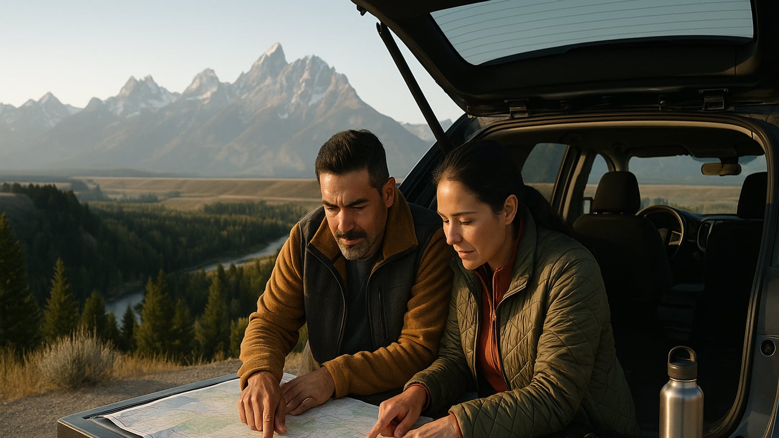 Yellowstone and Grand Teton in seven days, north to south
