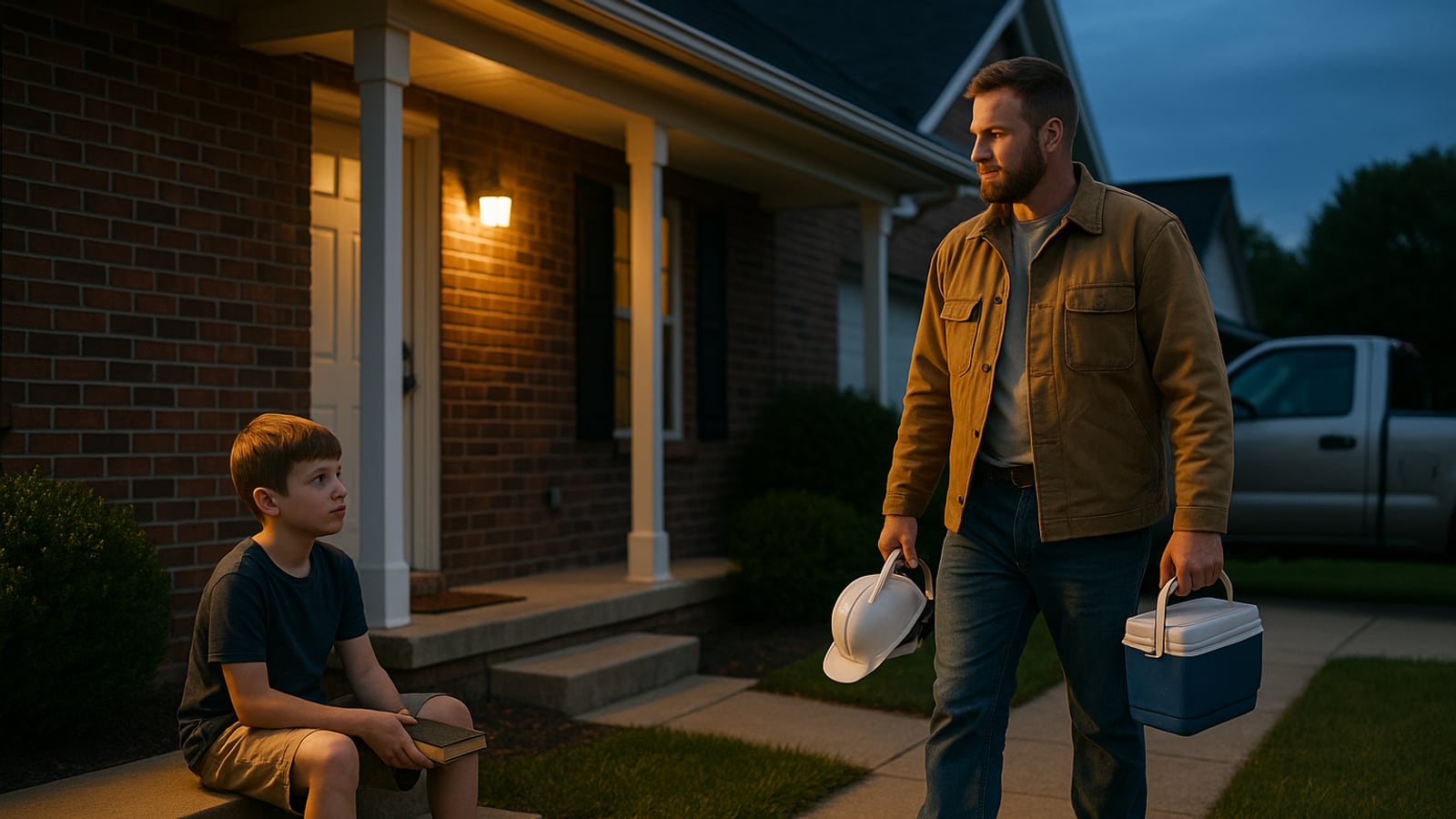 Your son is learning your work habits, not your work advice