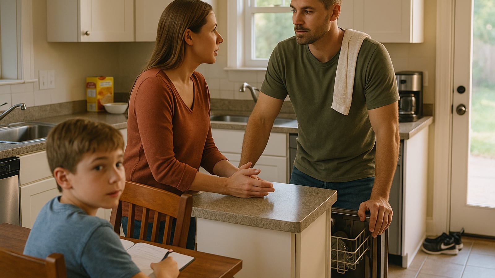 Your son won't outgrow the tone you use with his mother