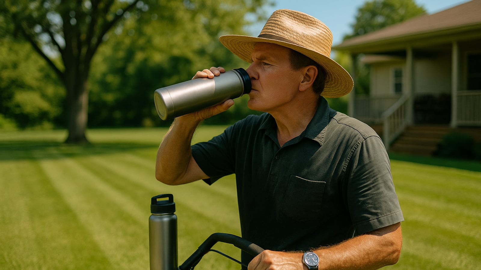 Your thirst gauge broke, and nobody told you