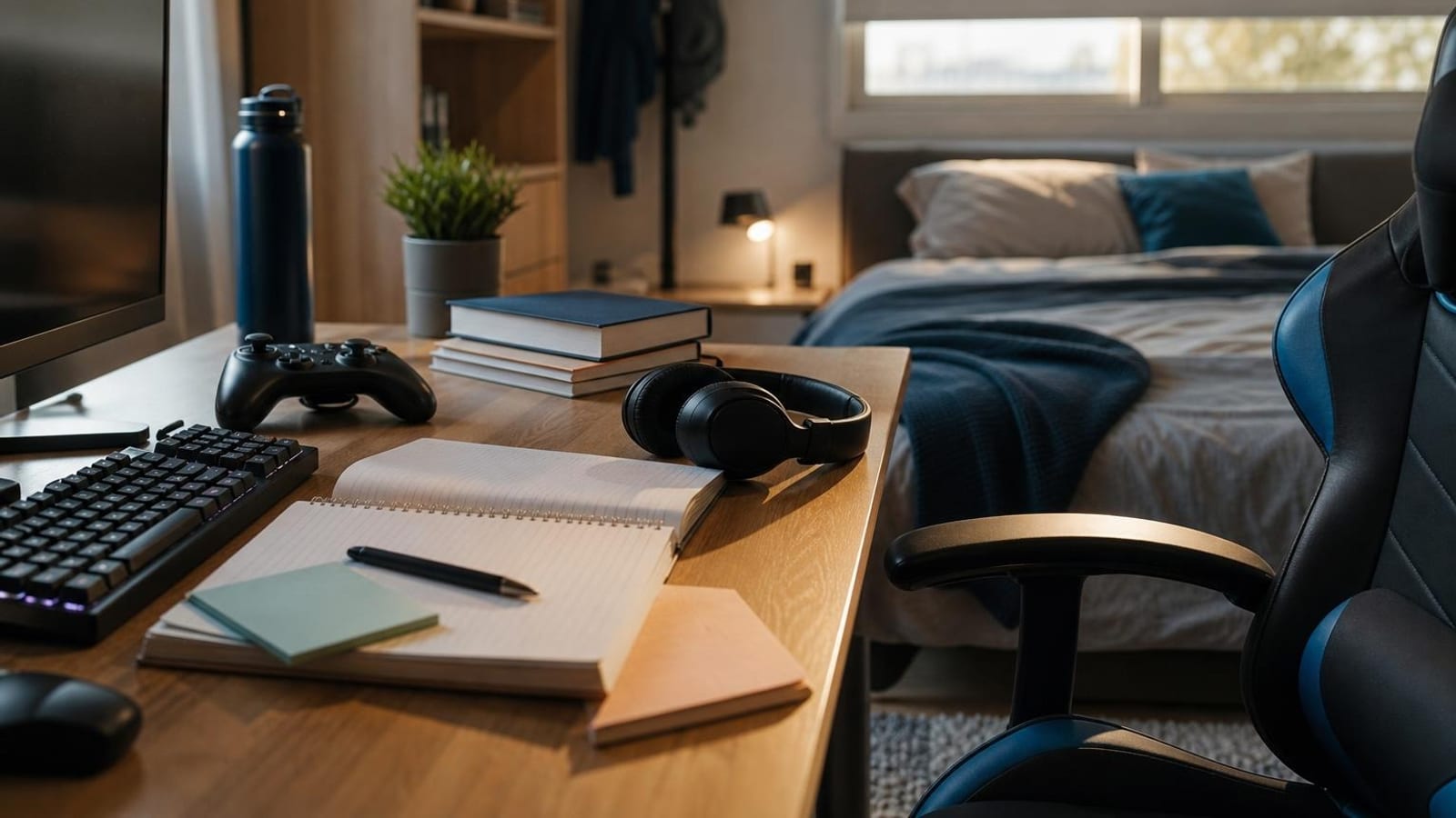 How to fit gaming, school and sleep into the same week
