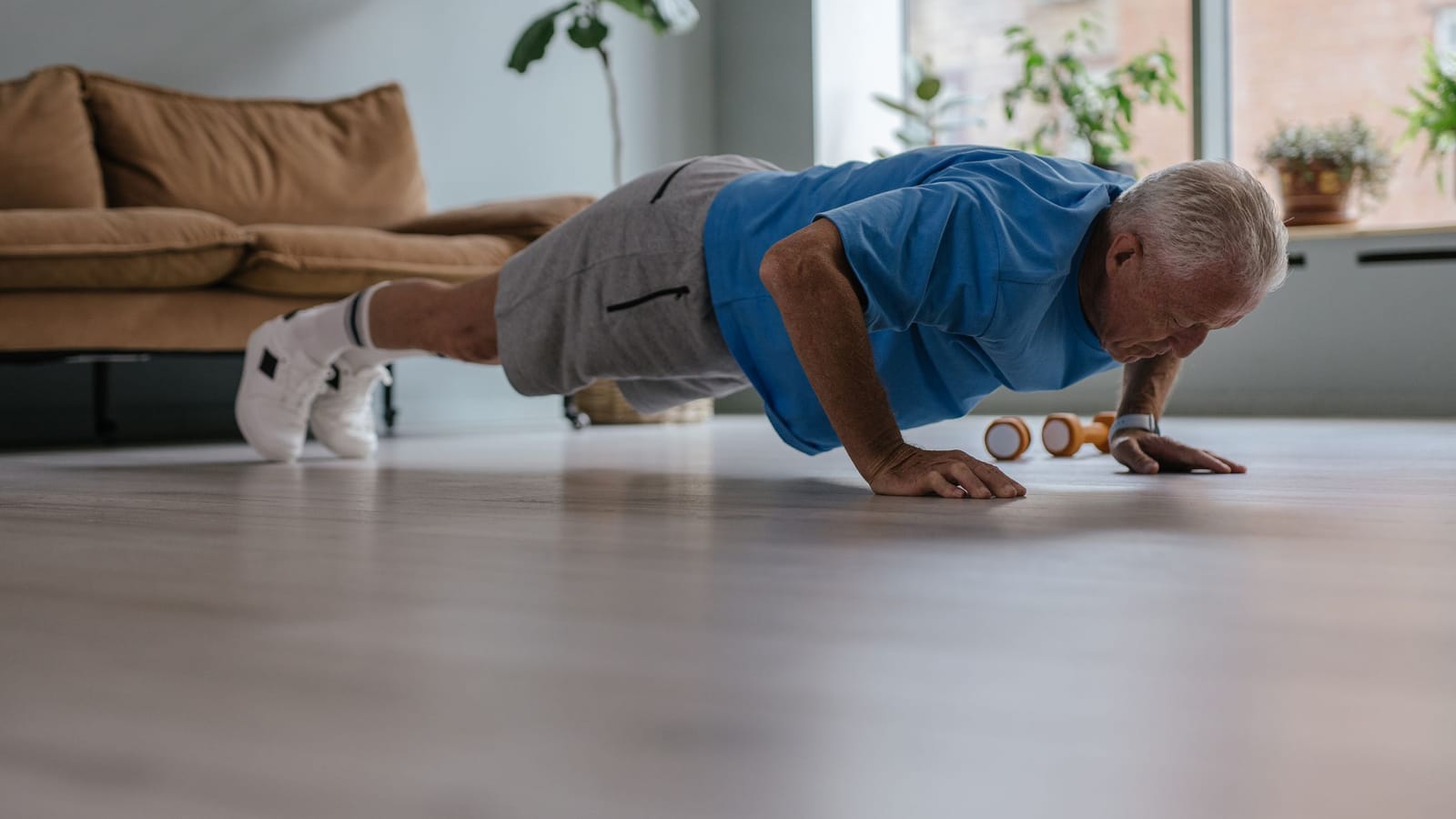 Strong at seventy starts with getting off the floor
