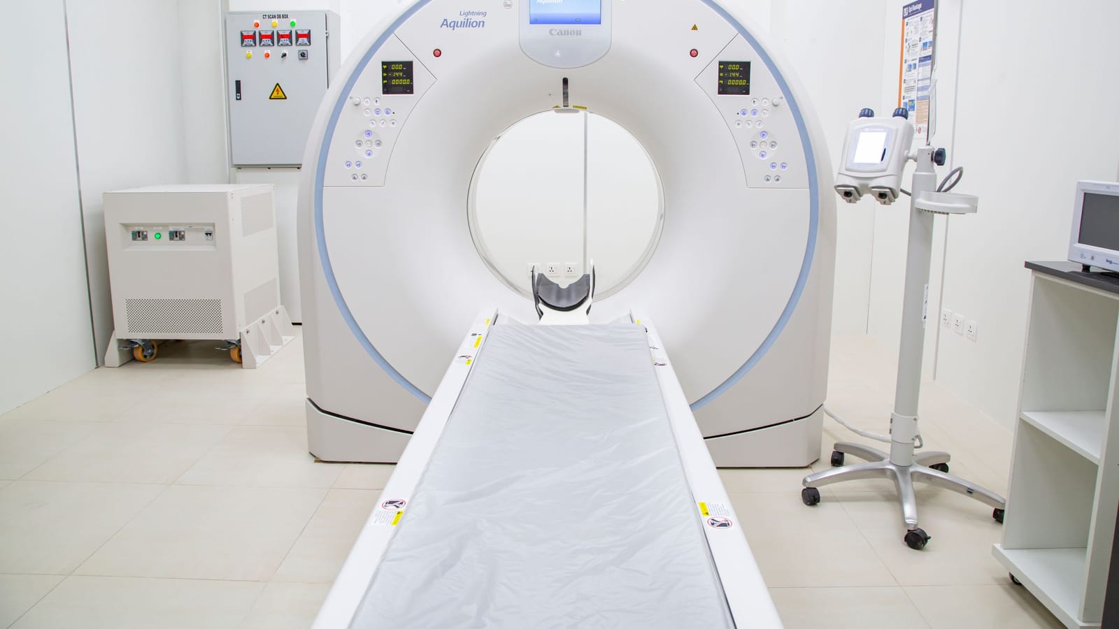 The lung scan takes ten seconds and most who qualify skip it