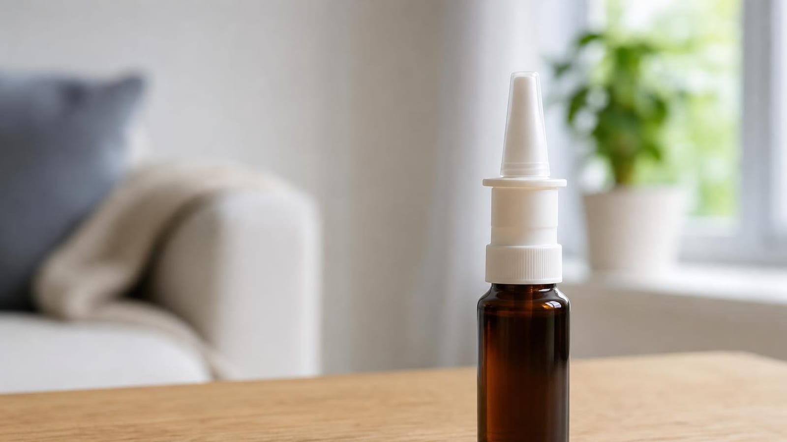The pill fixes the sneeze, the spray fixes the blocked nose