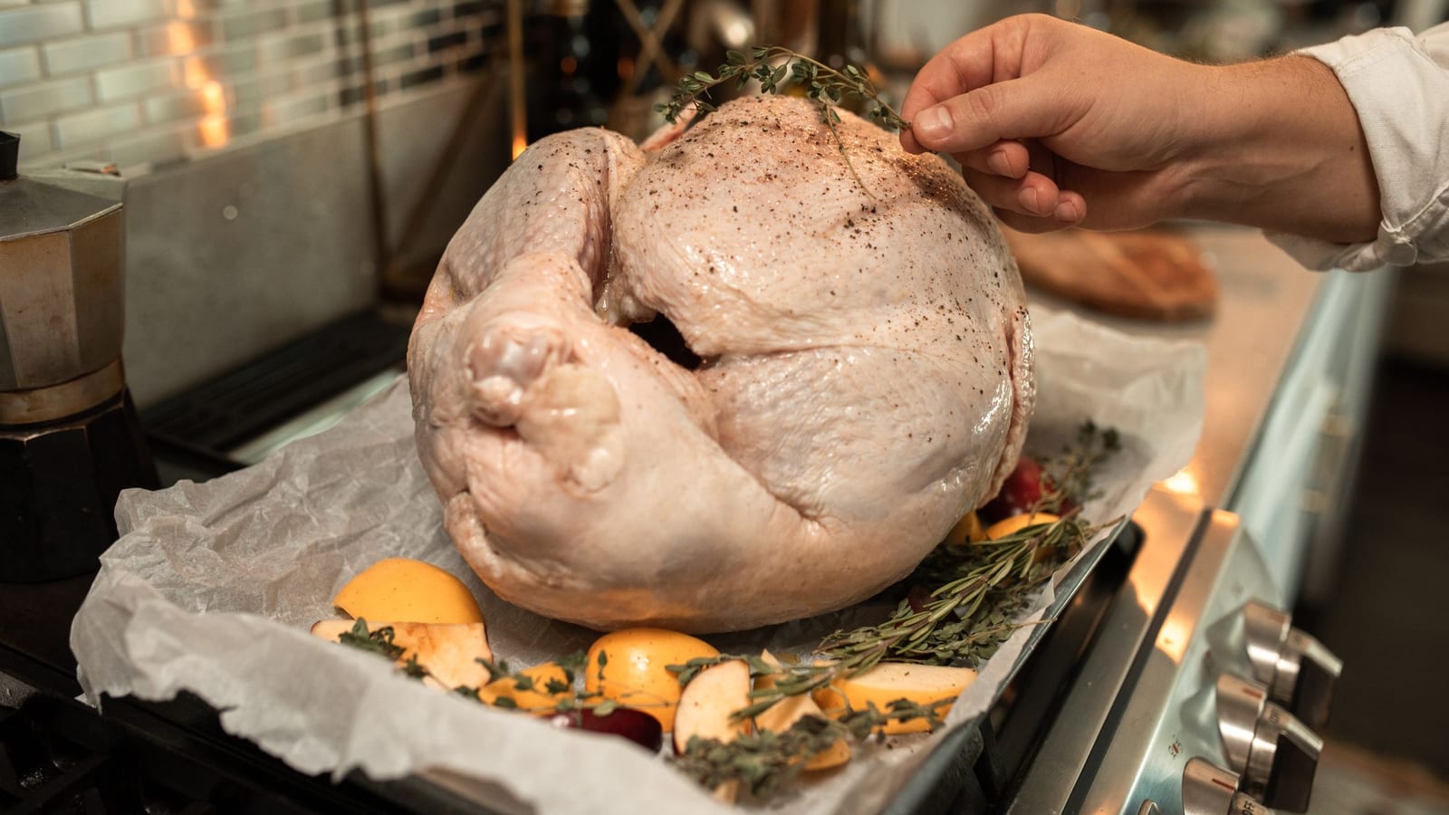 The Turkey's Still Frozen and Everyone Arrives at Two