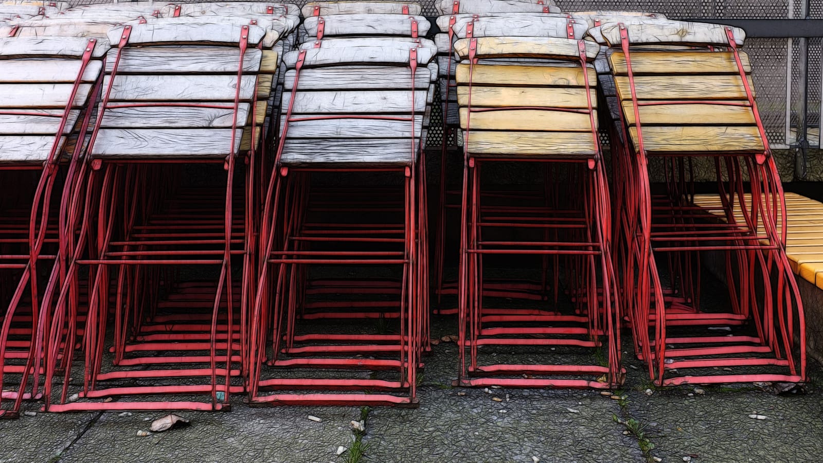 Wear Something You Can Stack Chairs In
