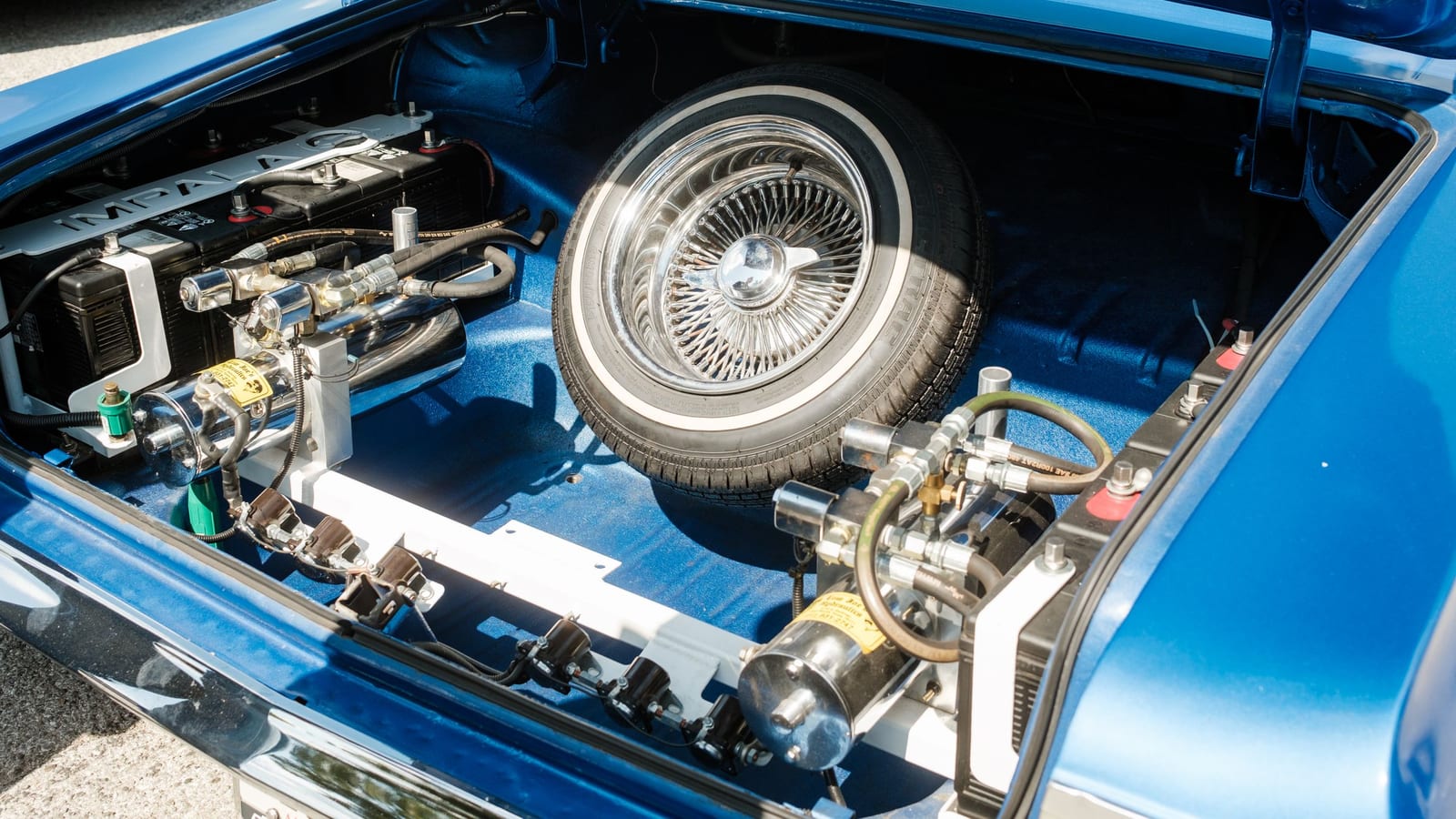 Your first flat tire should happen in the driveway