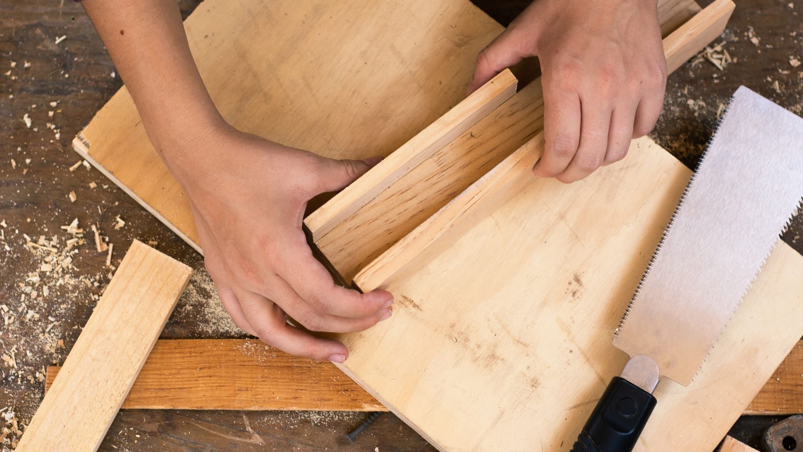 Your first project will be crooked and that's the point